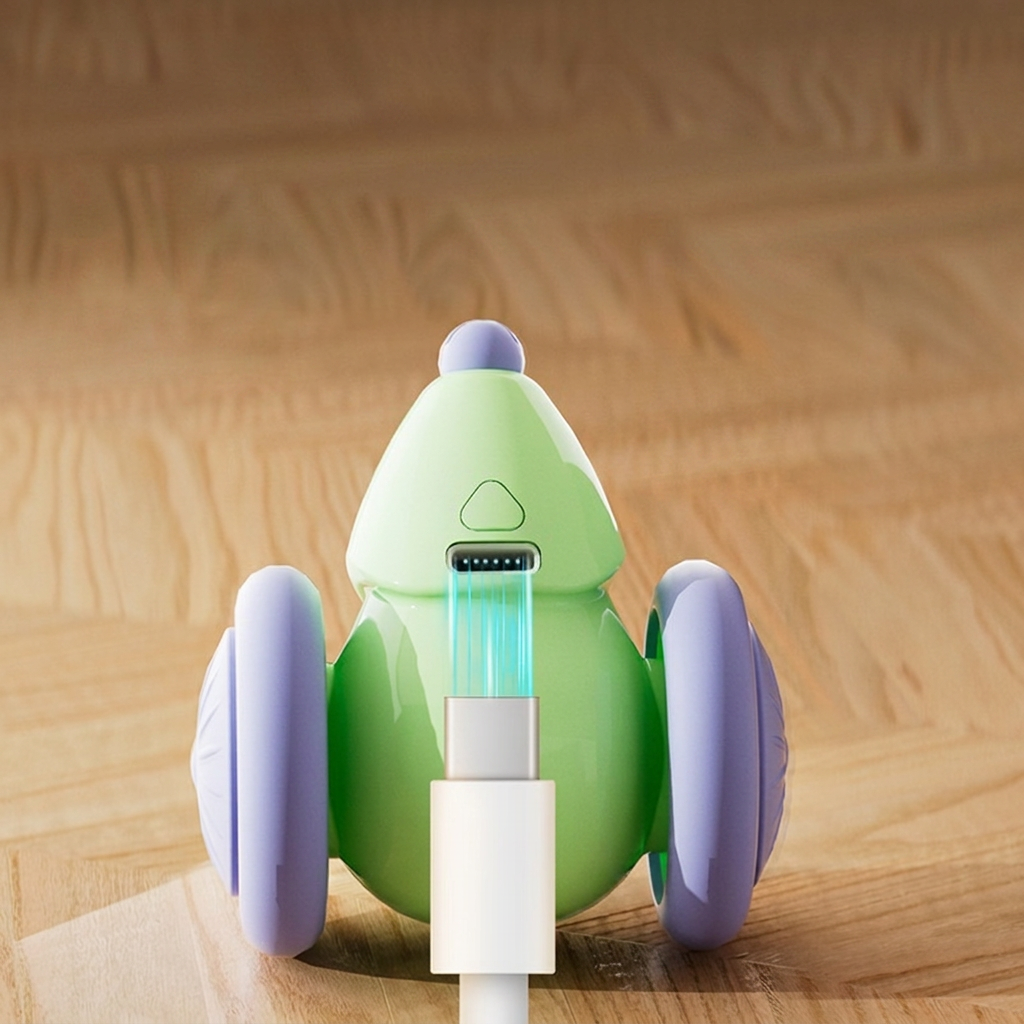 USB-C rechargeable PawPulse smart mouse — no batteries needed